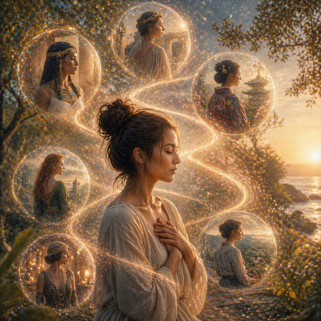 Hypnose spirituelle Le Barp - Exploration les mémoires profondes pour comprendre notre présent et libérer les blocages du passée.